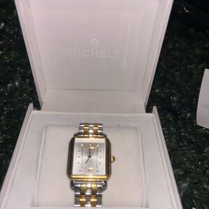 Like New Condition…Authentic Michelle Deco Watch. Comes with Original Box.